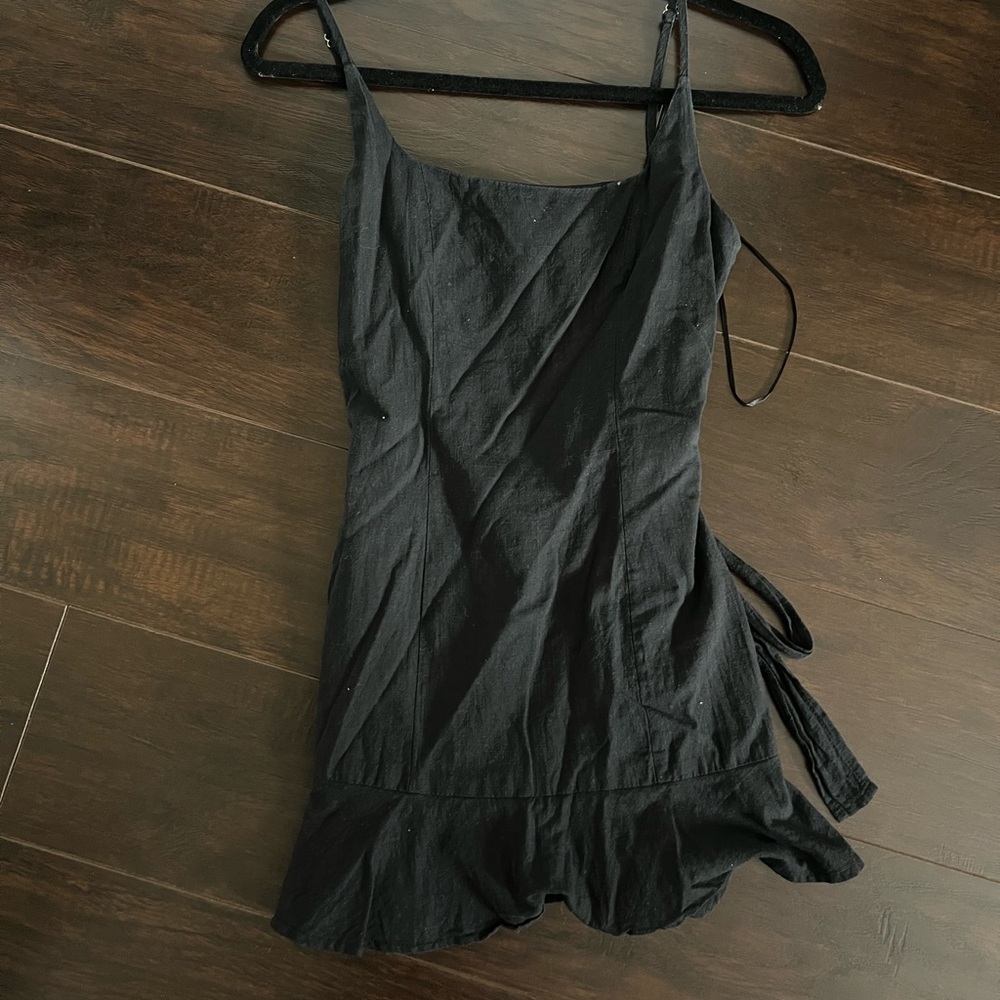 Princess Polly Love Lane Black Mini Dress